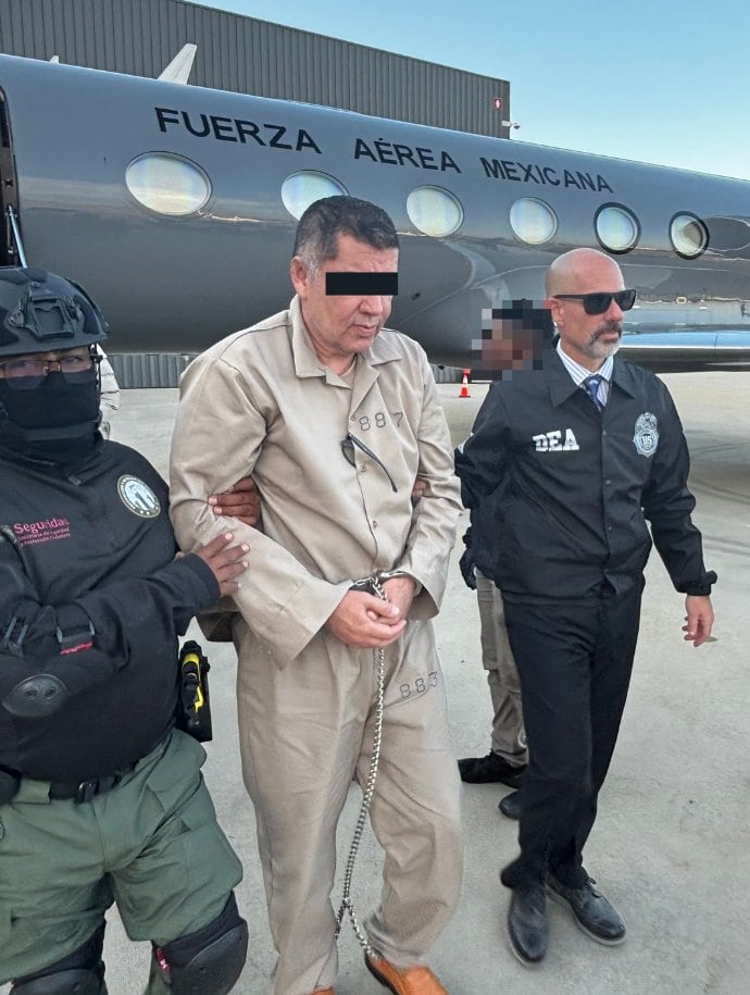 DEA presume detención del Cuini
