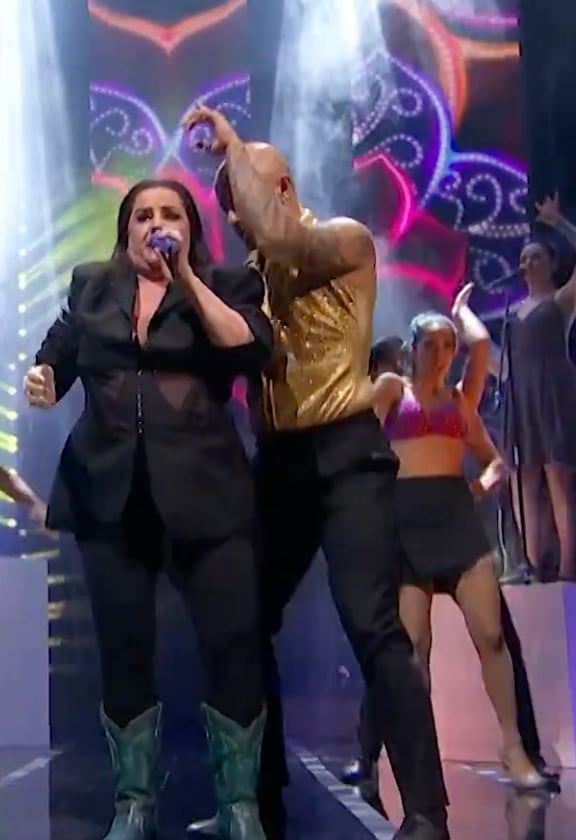 Isabel Lascurain en perreo en Juego de Voces 2024