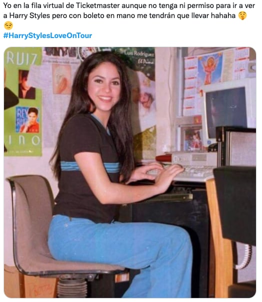 Memes para boletos de Harry Styles