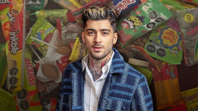 Zayn Malik ya se armó un buen itacate de dulces mexicanos