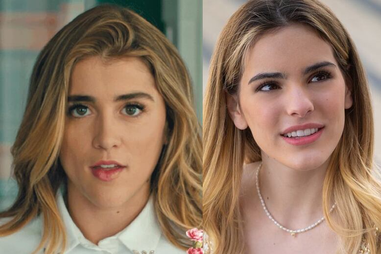 Cassandra Sánchez Navarro dio vida a Cindy en la película y en la serie es Michelle Pellicer