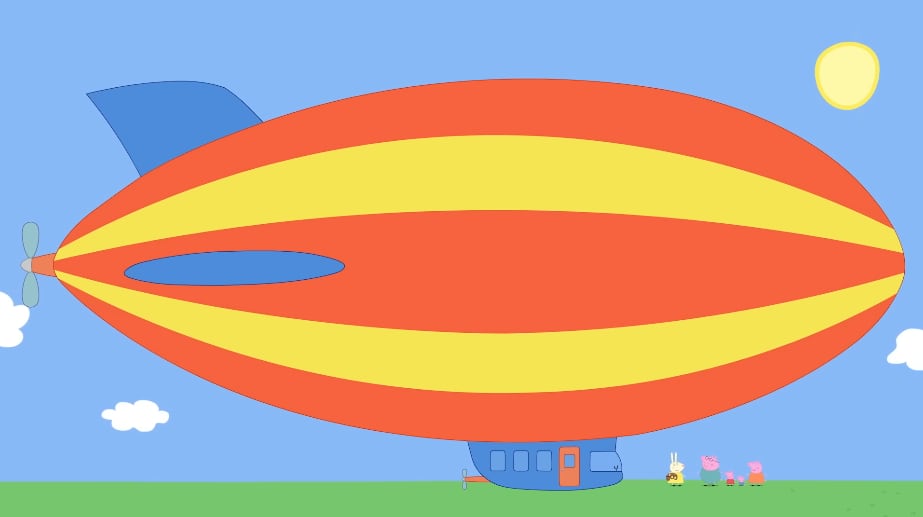 Peppa Pig por el Día Internacional del Piloto Agrícola