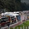 ¿Qué pasa en la autopista México-Puebla hoy 9 de agosto? Van 72 horas de bloqueo de ejidatarios; se registra accidente en caseta de San Martín Texmelucan