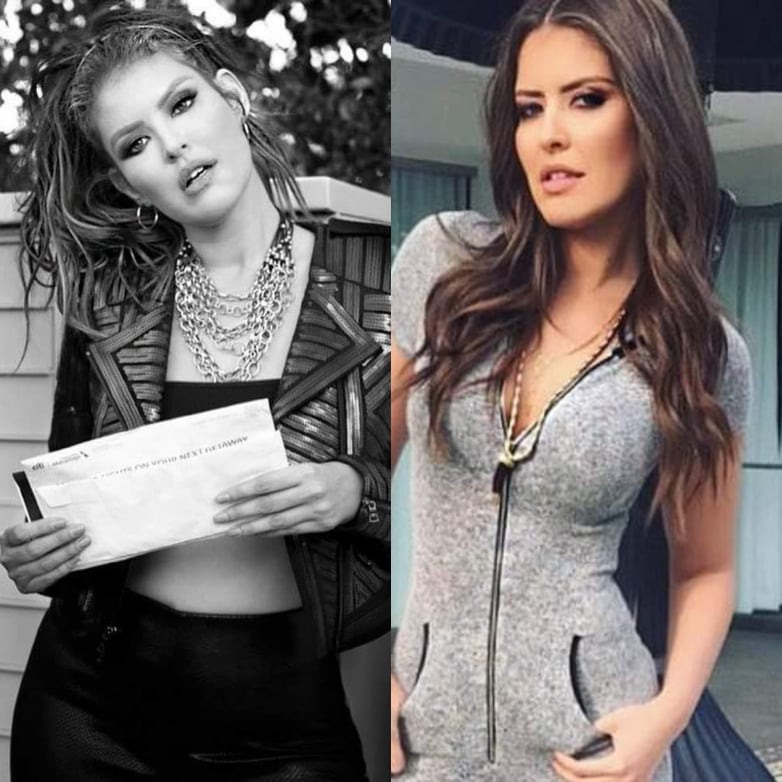 Vanessa Claudio (después y antes).