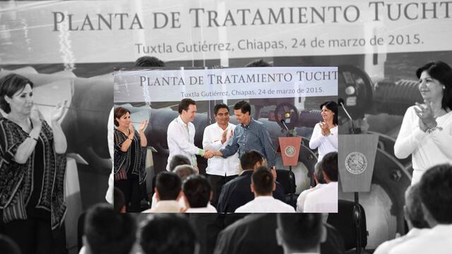 Inauguran planta de tratamiento de aguas residuales en Chiapas