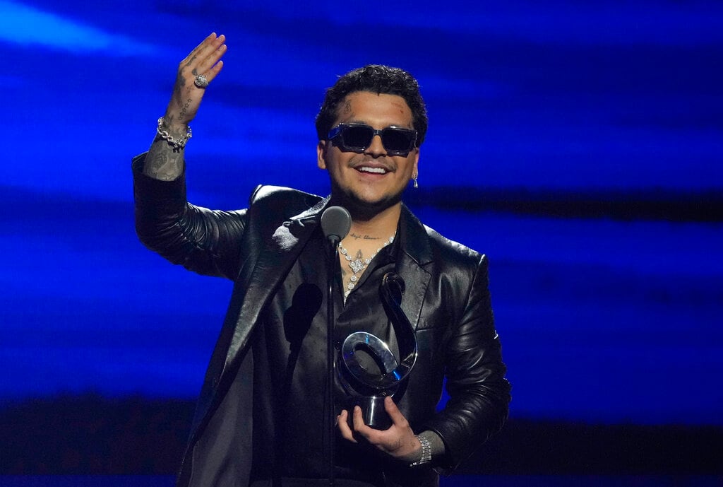 Christian Nodal, cantante.