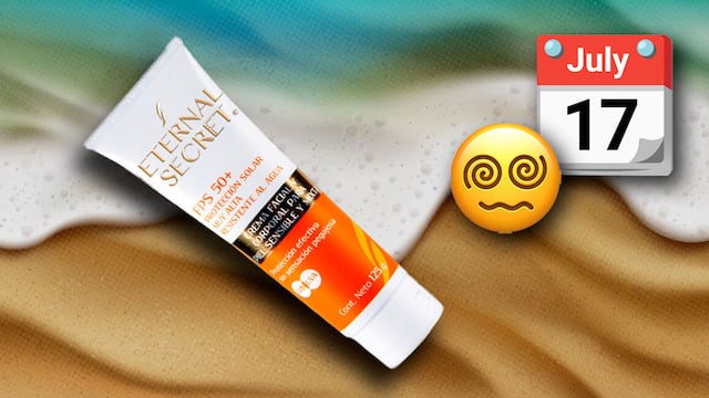 El protector solar Eternal Secret de Farmacias Similares sí caduca