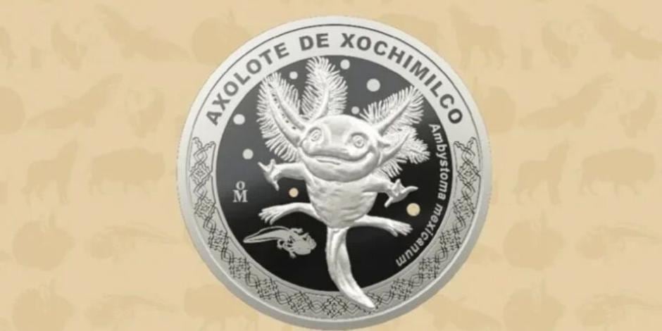 Moneda de ajolote en plata se agotó, pero hay una buena noticia para coleccionistas