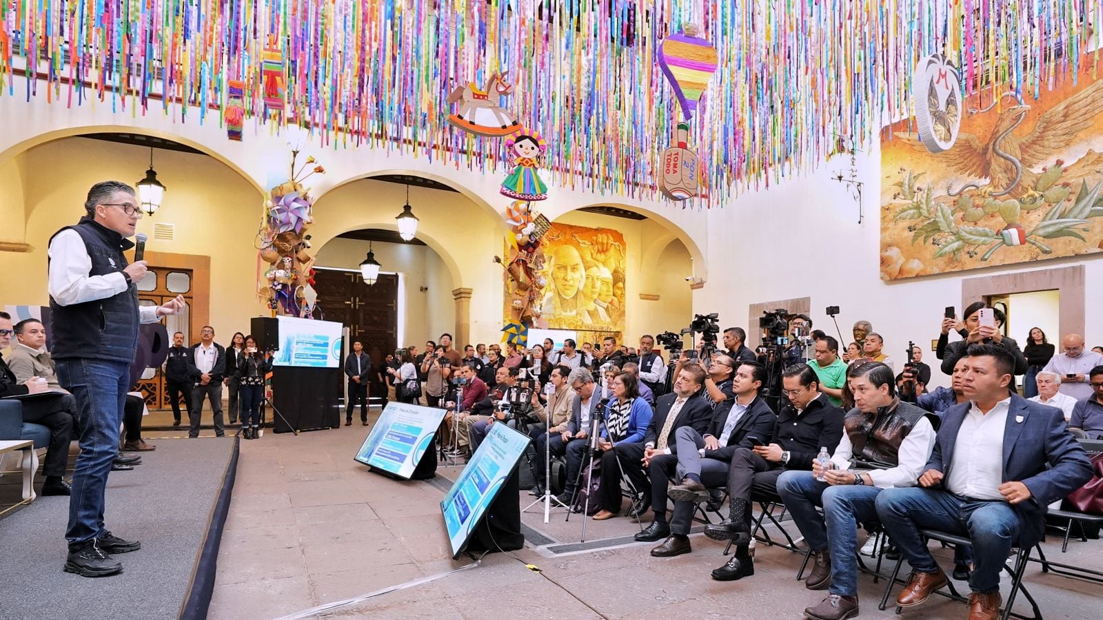 Felifer Macías anuncia medidas ante falta de agua en Querétaro