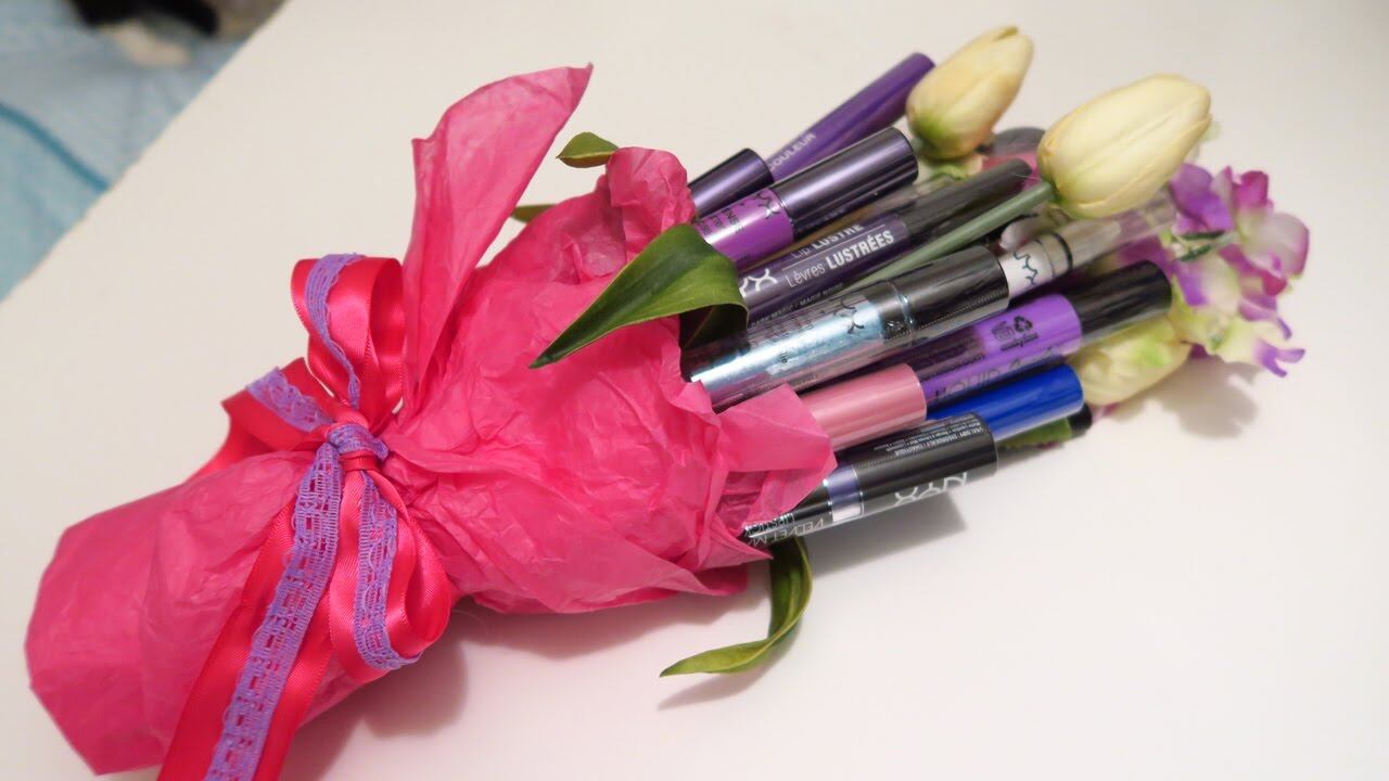 5 ideas de ramo de maquillaje para regalar hoy 25 de octubre
