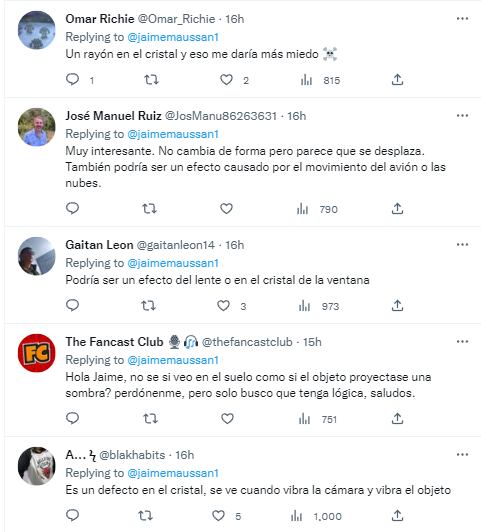 Reacciones a las imágenes de un OVNI compartidas por Jaime Maussan
