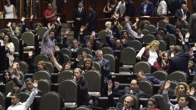 Pleno de la Cámara de Diputados.