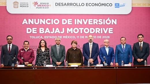Delfina Gómez anuncia inversión de 145 mdd de Bajaj para nueva planta en Toluca