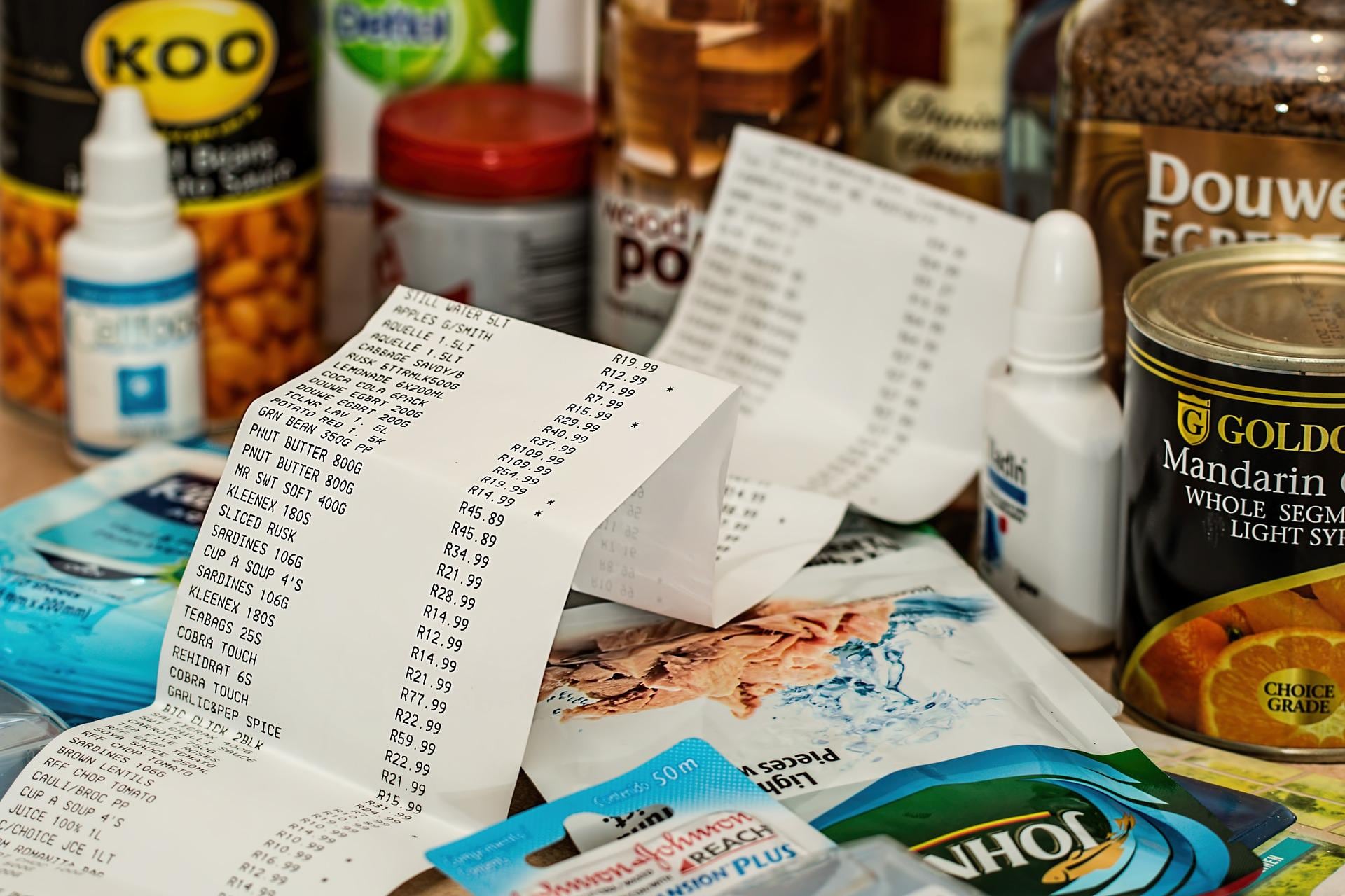 Ticket de supermercado