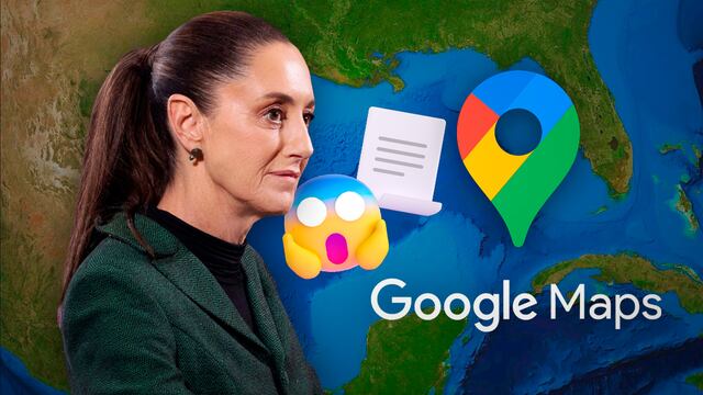Claudia Sheinbaum exhibe a Google por cambiarle el nombre a Golfo de México sin sustento.