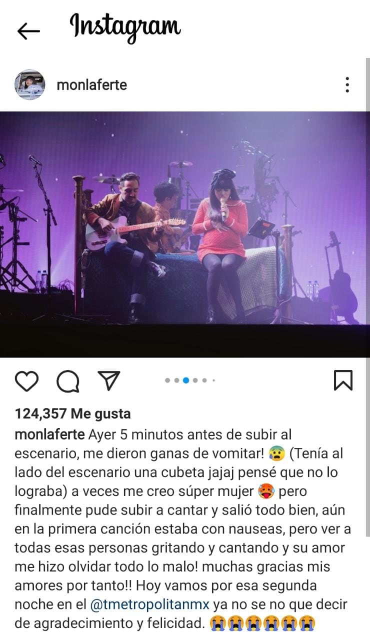 Publicación de Instagram