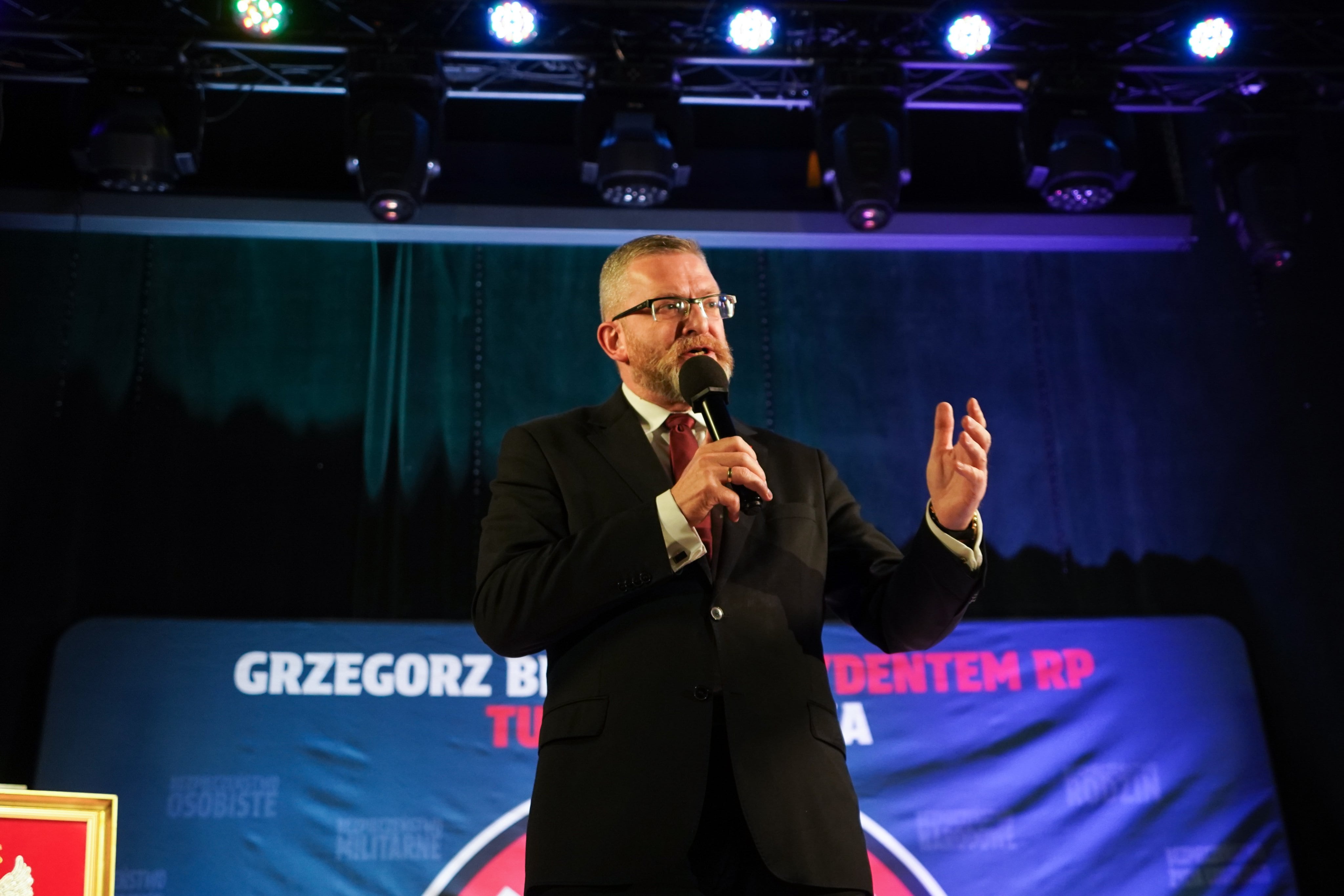 Grzegorz Braun, candidato presidencial de Polonia
