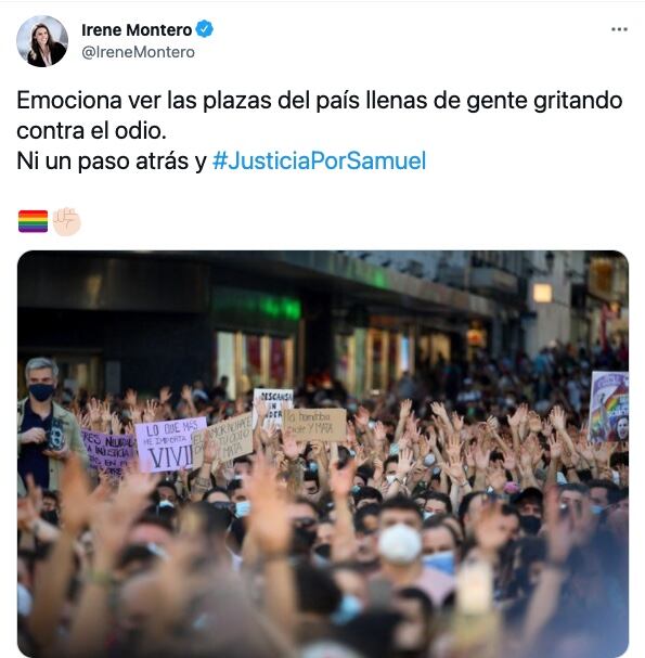 Protestan por asesinato de Samuel Luiz