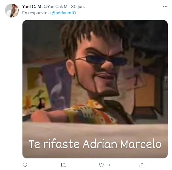 Meme agradeciendo a Adrián Marcelo por dar dinero el joven que pidió "20 varos"