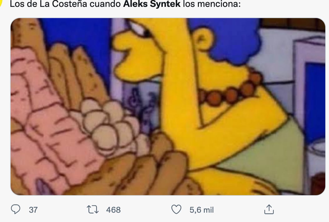 Memes de Aleks Syntek y la canción de 'La Costeña'