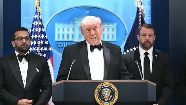 Trump confirmó que el agresor fue detenido tras el tiroteo: “Una persona enferma”