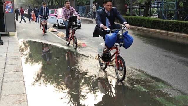 Lluvia en la Ciudad de México