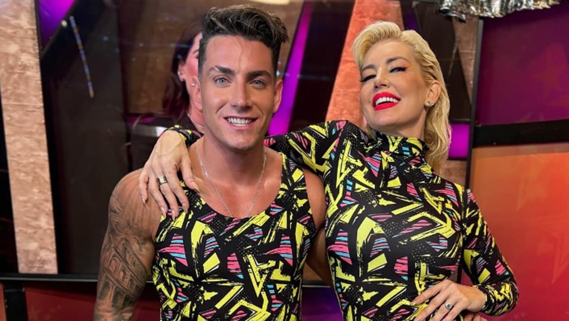 Isabel Madow y Agustín Fernández