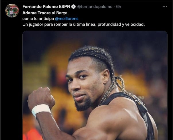Adama Traoré llegará al FC Barcelona