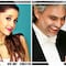 Escucha a Ariana Grande cantar opera con Andrea Bocelli