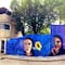 Ataques con ácido: pintan un mural con rostros de las mujeres víctimas