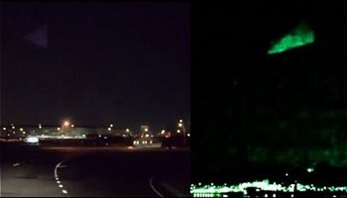 A Jaime Maussan no le bastó con imagen real de OVNI, ahora muestra video de OVNI pirámide