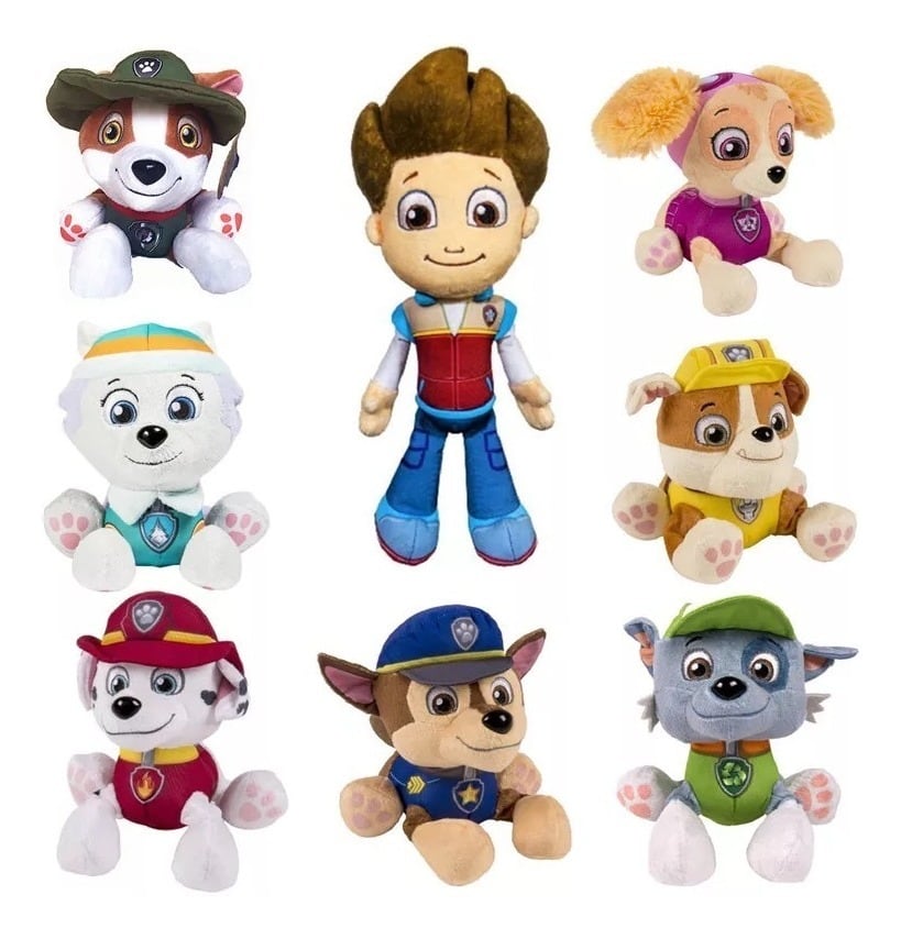 10 bonitos peluches de Paw Patrol que puedes comprar sin importar el precio