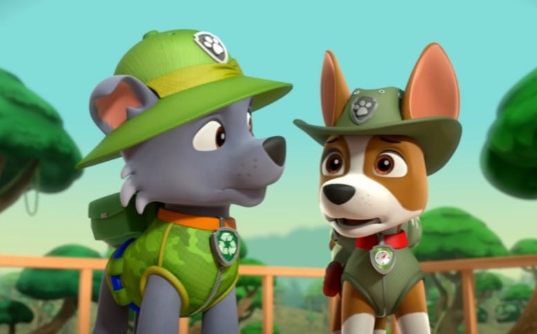 Rescates de Paw Patrol en la selva