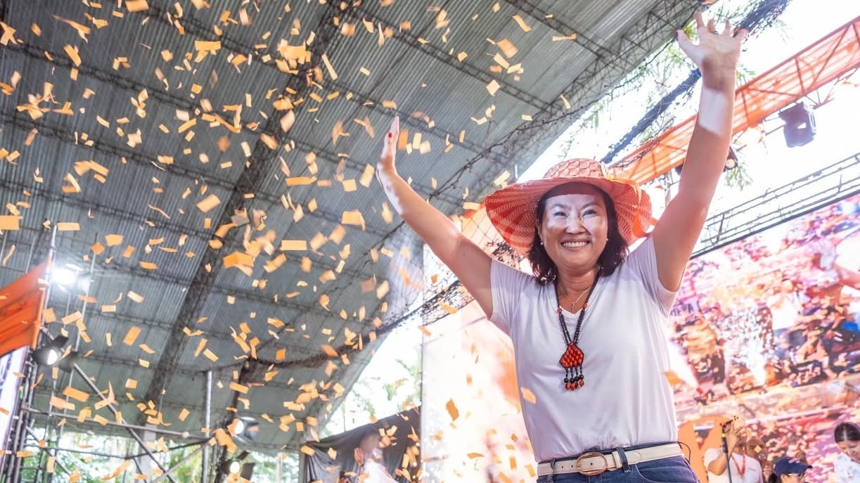 Keiko Fujimori se perfila como presidenta de Perú tras ampliar su ventaja