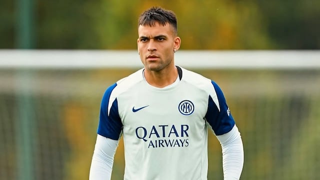 Lautaro Martínez, delantero del Inter de Milán y referente de Argentina.