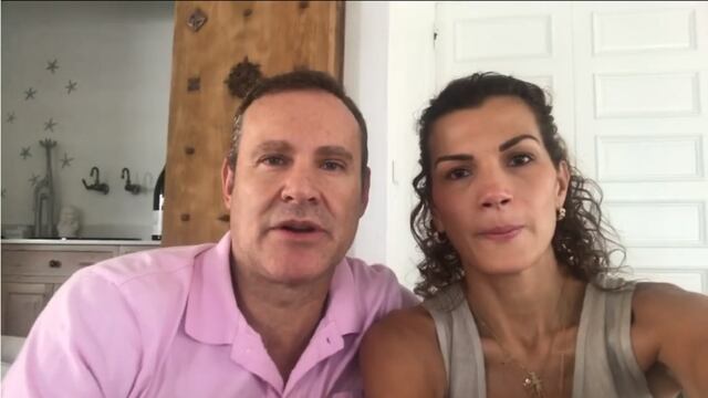 Alan Tacher y Cristy Bernal