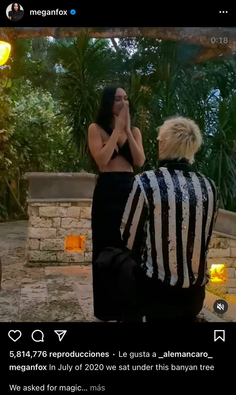 Megan Fox y Machine Gun Kelly