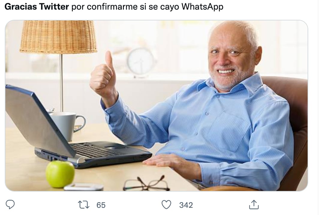 Memes sobre la caída Whatsapp, Instagram y Facebook