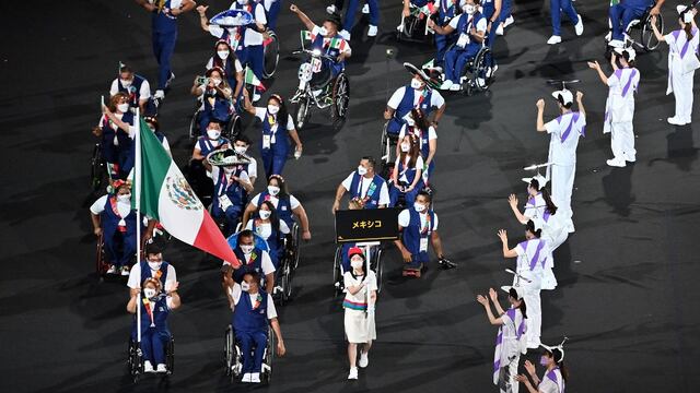 Delegación mexicana en Juegos Paralímpicos de Tokio