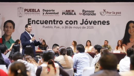 Alejandro Armenta destaca el papel de las juventudes en la transformación de Puebla