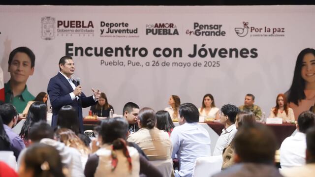 Alejandro Armenta destaca el papel de las juventudes en Puebla