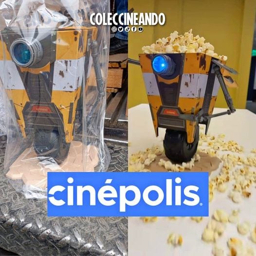 Palomera de Borderlands en Cinépolis