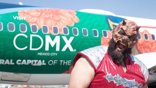 Lucha libre y flores de cempasúchil, motivos de CDMX