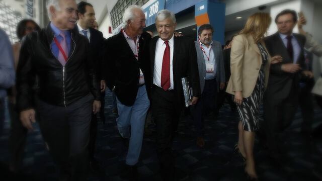 Andrés Manuel López Obrador candidato de la coalición Juntos Haremos Historia