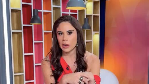 VIDEO: Entrevista a Paola Rojas fue interrumpida por una pelea ajena que la puso nerviosa