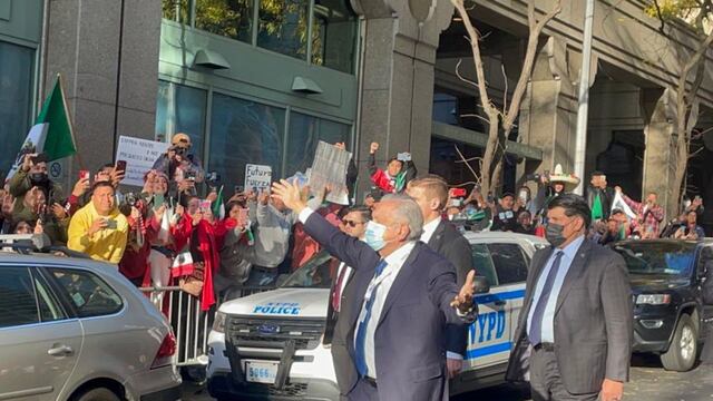 AMLO en Nueva York
