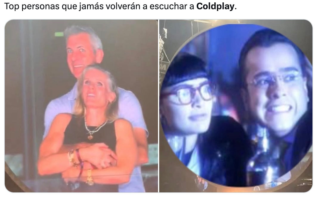 Memes de la infidelidad de Andy Byron y Kristin Cabot de Astronomer en el concierto de Coldplay