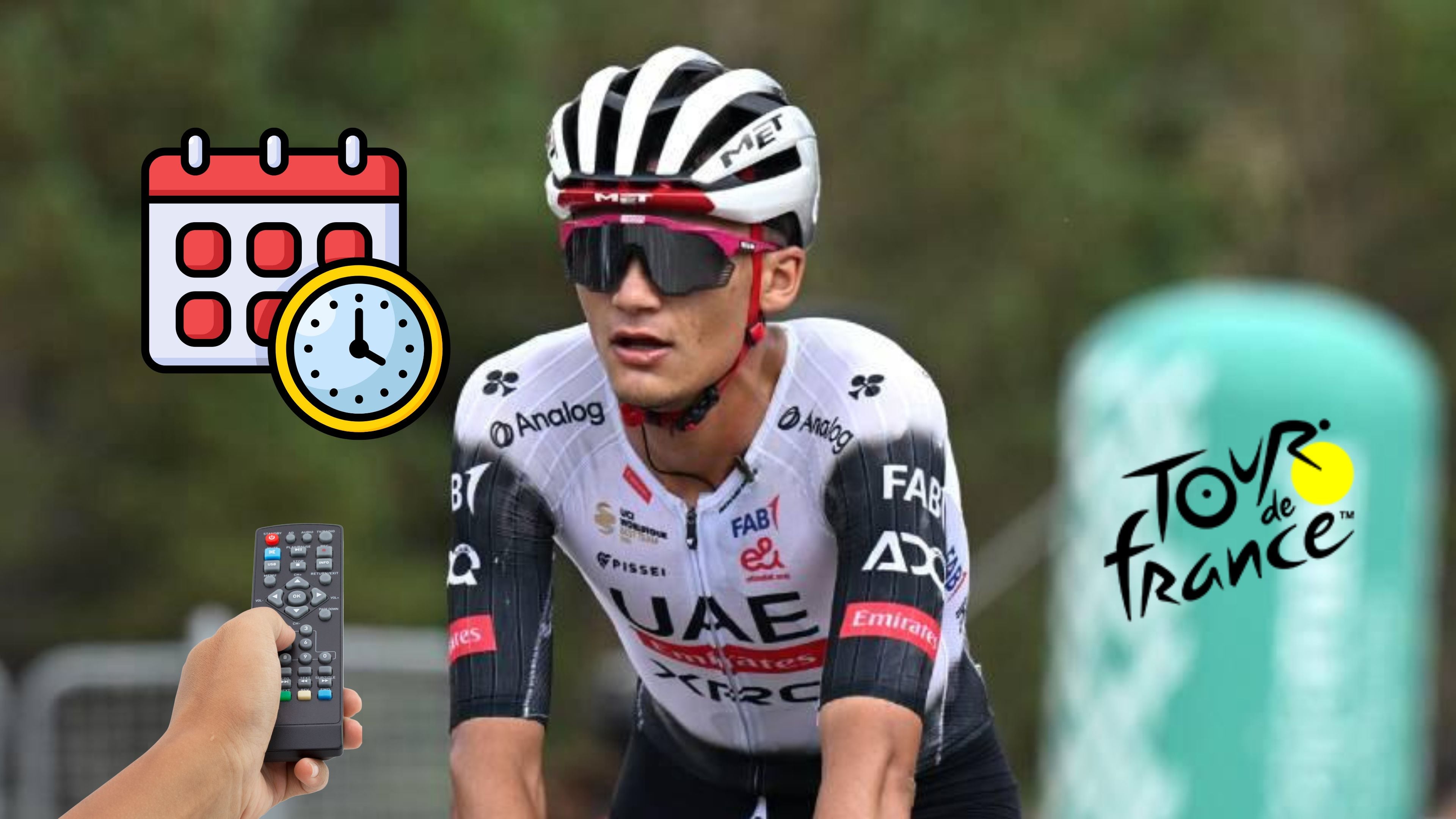 Isaac del Toro: ¿Cuándo y dónde ver la Etapa 1 del Tour de Francia 2026?
