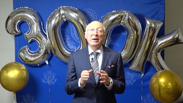 Ken Salazar, embajador de Estados Unidos en México