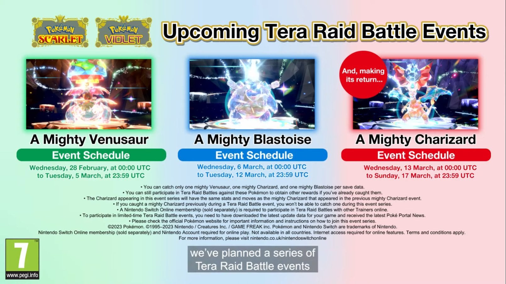 Regresan las Terraincursiones en Pokémon Escarlata y Púrpura